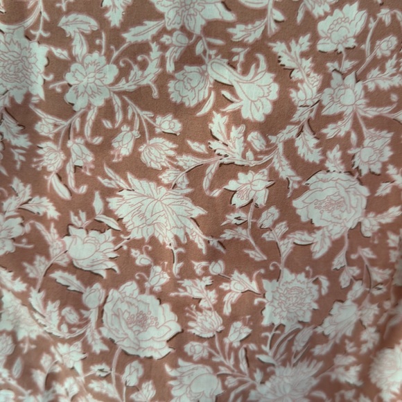 EUC J. Crew Blockprint Spaghetti Strap Sundress, L, Rose - Picture 3 of 5